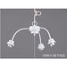 3灯用ビス止めアームCP型吊具(白塗装)