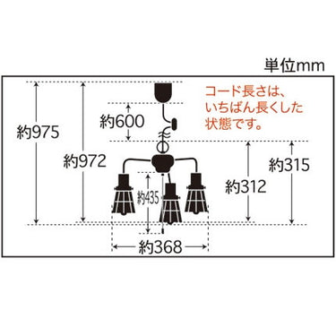 ビス止めブラックガード･3灯用CP型BK 電球ナシ