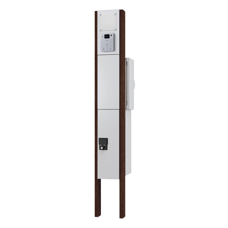 門柱ユニット(組立品)LEDインターホン付 右勝手 LxDP