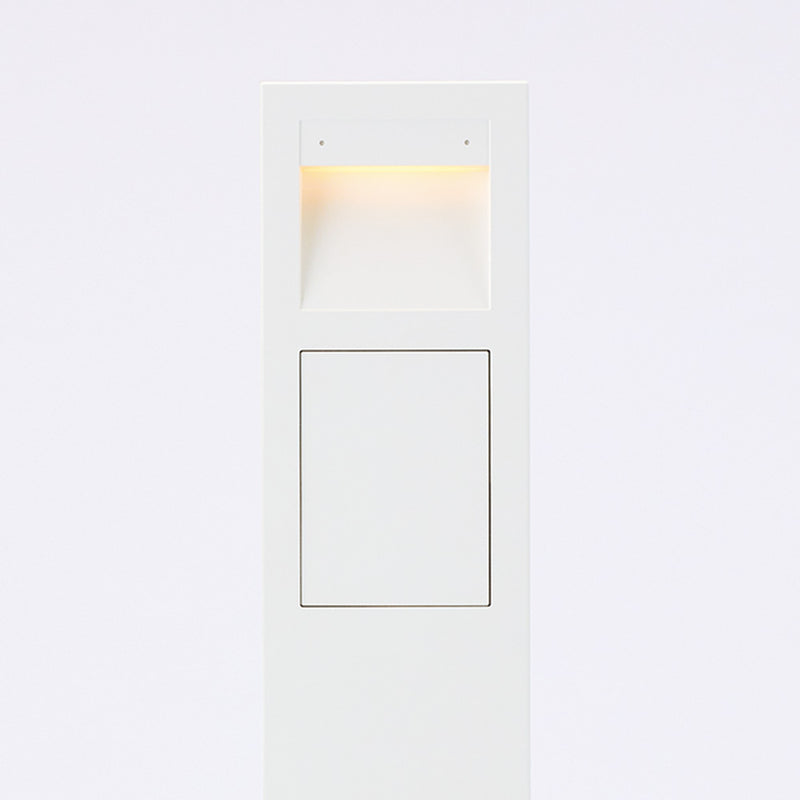 ナスタボックスライト Nasta Box LIGHT 門柱ユニット＋宅レコインターホンセット シリンダー錠