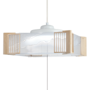 LEDペンダント　プルスイッチ式　コード式　和風　8畳用