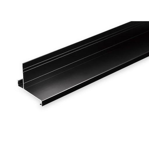 WMアルミ製スリムオーバーハング【穴あり】　出幅30mm　本体 L=2,730mm シルキーホワイト