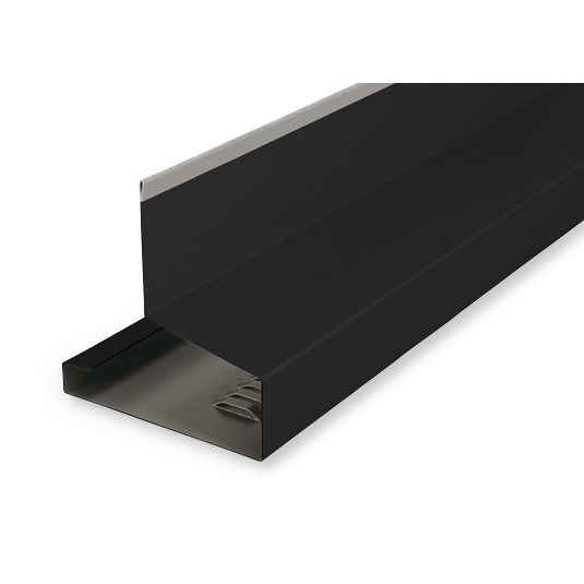 40mmの出幅でALCなどの壁厚に対応。　オーバーハング【ALC外壁対応タイプ】 本体　L=3,000mm ホワイト