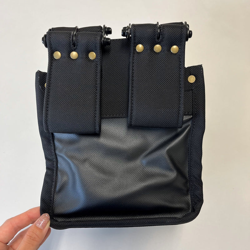 【完売】ニックス　コ－デュラバリスティック生地チェーンタイプ３段腰袋　展示品限定特価（箱あり）