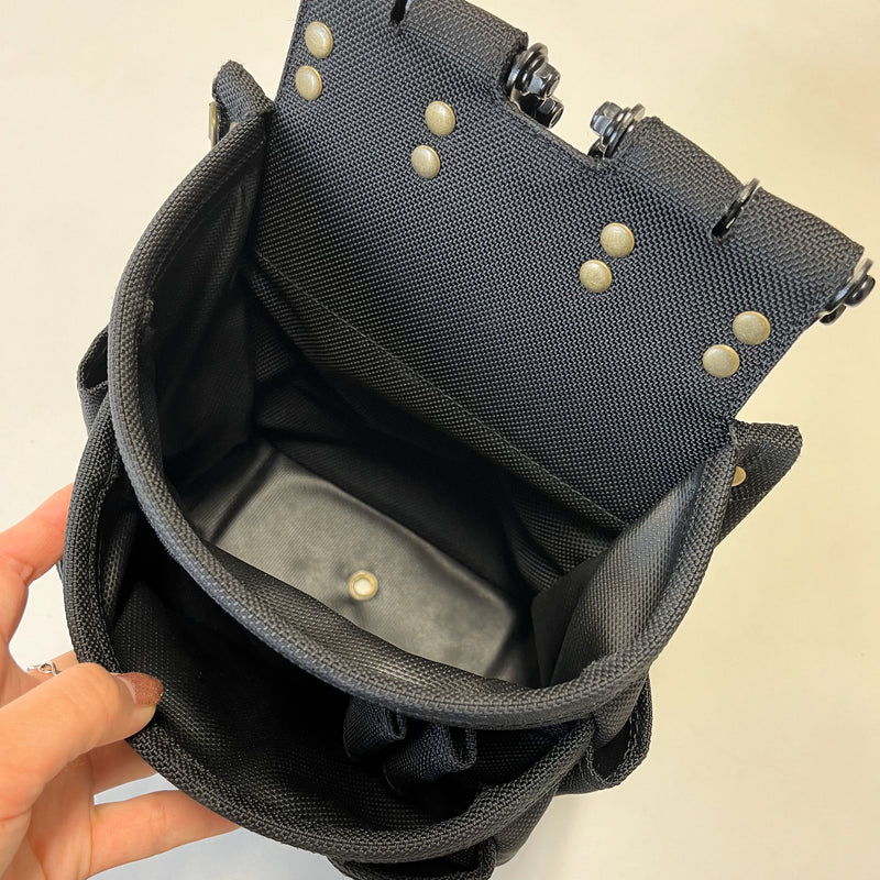 【完売】ニックス　コ－デュラバリスティック生地チェーンタイプ３段腰袋　展示品限定特価（箱あり）