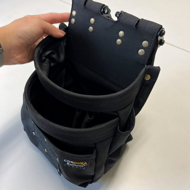 【完売】ニックス　コ－デュラバリスティック生地チェーンタイプ３段腰袋　展示品限定特価（箱あり）