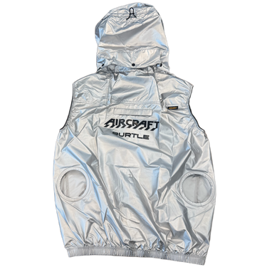 バートル 限定空調服 AC2094L メタリックシルバー ベスト + 最新 30V AC10 バッテリー・ファンセット LIMITEDカラー