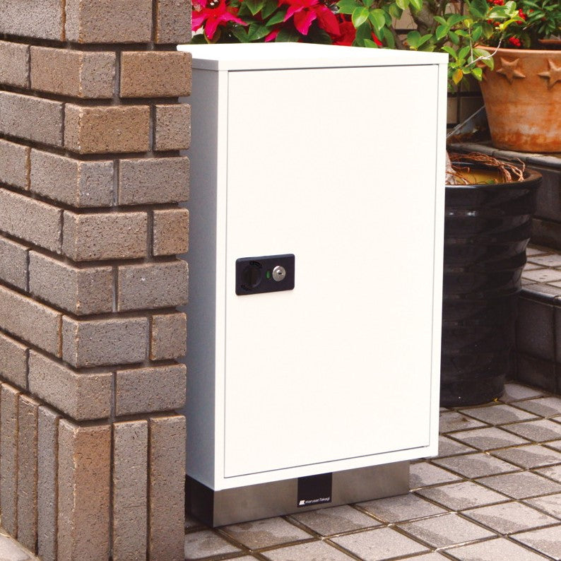 丸三タカギ　置き型宅配ボックス　Takutybo L　タクティーボL＋アンカー式専用台座　大容量