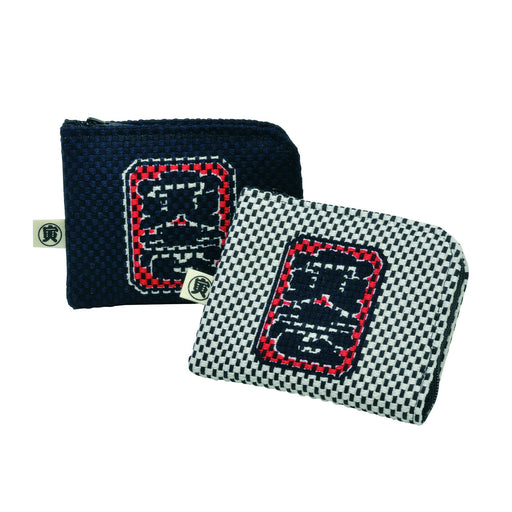 寅壱 9800-926 刺子小銭入れ（大）