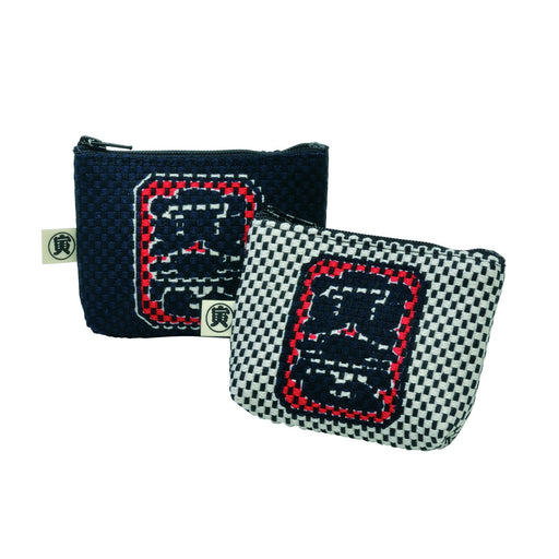 寅壱 9800-927 刺子小銭入れ（小）