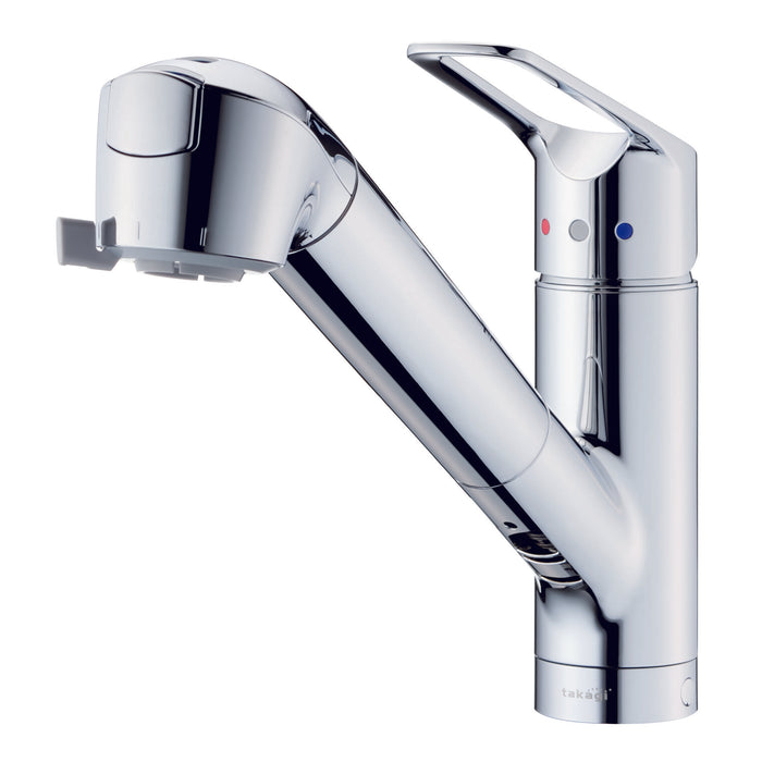 タカギ　みず工房クリーン　蛇口一体型浄水器　シングルレバー混合栓（ワンホール型）