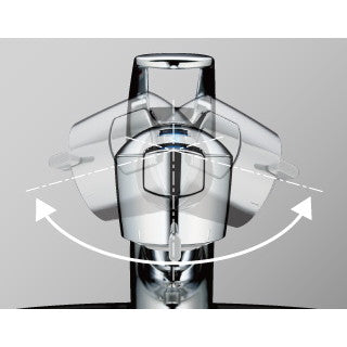 タカギ　2ホールタイプの取り換えに！　みず工房クリーン　蛇口一体型浄水器　2ホール水栓（203mmピッチ用）