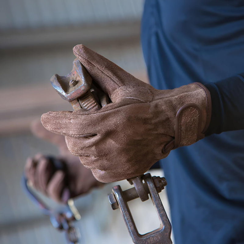 ★ボリュームアップ割【ハイグレード】革手工房KS846　オイルブラウン牛床革　手首ベルト　120双セット