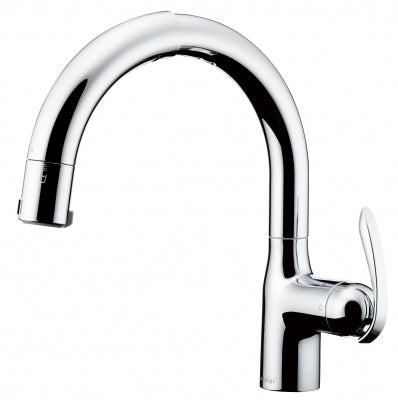 タカギ　LC102BN-3NT5 蛇口直結・一体型浄水器 大きなフライパンもストレスなく洗える ストレスフリーの操作性  LCメッキ