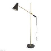 ELUX 照明 BROOK FLOOR ブルック・フロア ブラック