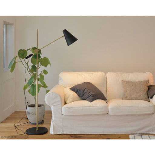 ELUX 照明 LC10916BROOK FLOOR ブルック・フロア ブラック