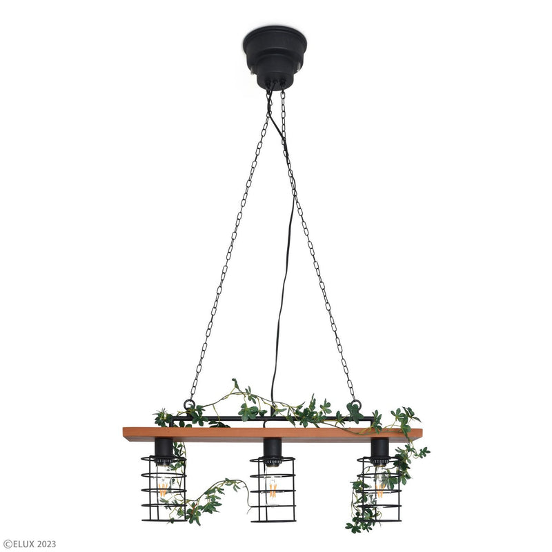 ELUX 照明 GREENE-3 グリーネ3 3灯ペンダント ガーラント付