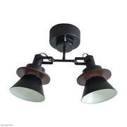 ELUX 照明 CERON セロン 2灯シーリングスポット ブラック