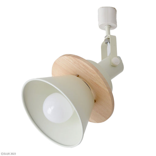 ELUX 照明 LC10968-WHCERON セロン 1灯ダクトレールスポット ホワイト