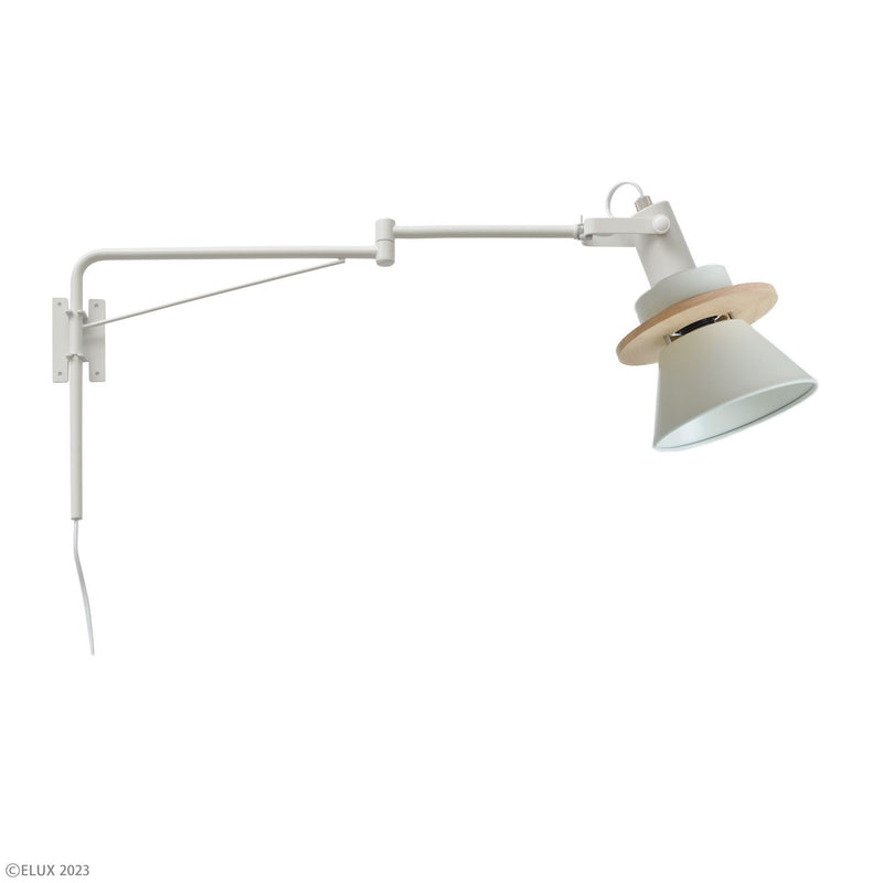 ELUX 照明 LC10969-WHCERON セロン 1灯アームブラケット ホワイト