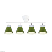 ELUX 照明 【NEW※４月末入荷予定】BONIS ボニス 4灯シーリングスポットライト オリーブ×グレー