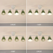 ELUX 照明 【NEW※４月末入荷予定】BONIS ボニス 4灯シーリングスポットライト オリーブ×グレー