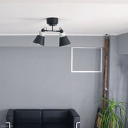 ELUX 照明 LC11013-BK【NEW】BONIS ボニス 2灯シーリングスポットライト ブラック×グレー