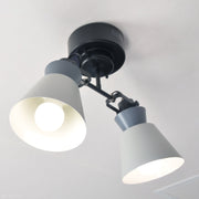 ELUX 照明 LC11013-GY【NEW】BONIS ボニス 2灯シーリングスポットライト グレー×ダークグレー