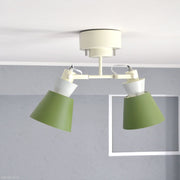 ELUX 照明 LC11013-OV【NEW】BONIS ボニス 2灯シーリングスポットライト オリーブ×グレー