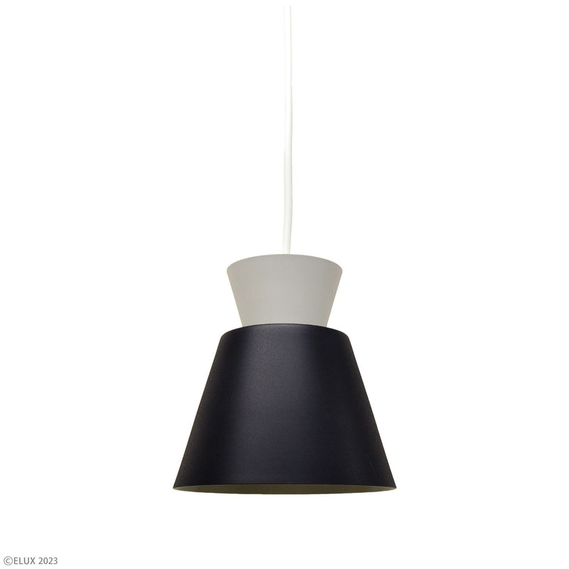 ELUX 照明 【NEW】BONIS ボニス 1灯ペンダントライト ブラック×グレー