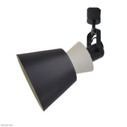 ELUX 照明 【NEW】BONIS ボニス 1灯ダクトレールスポットライト ブラック×グレー