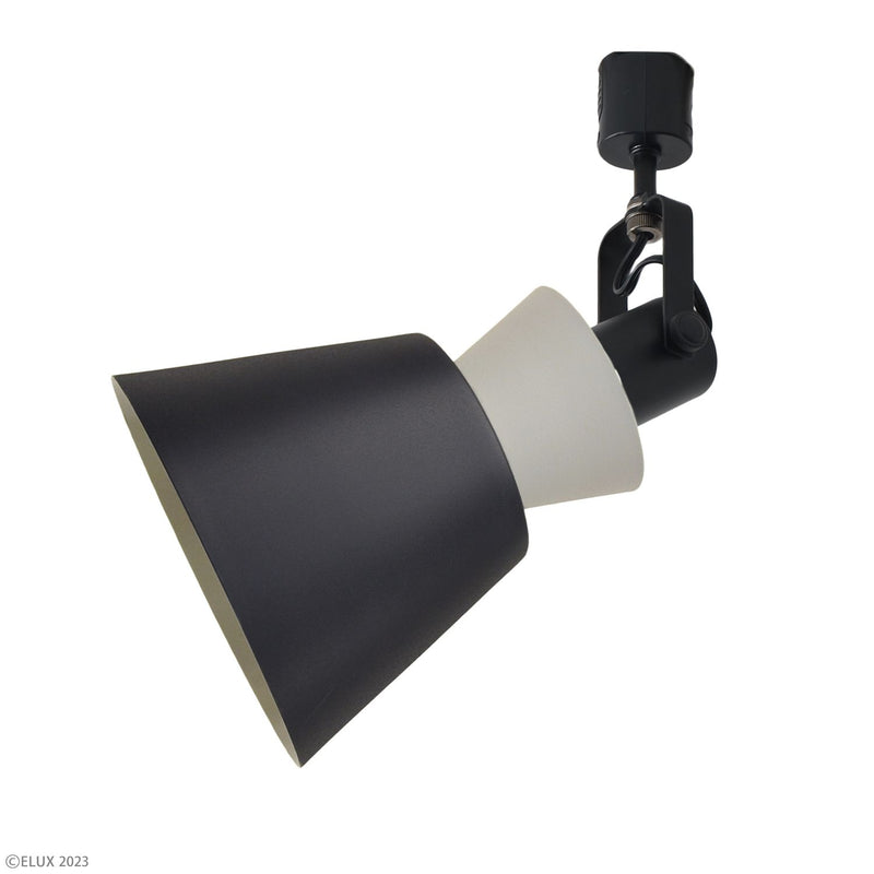 ELUX 照明 【NEW】BONIS ボニス 1灯ダクトレールスポットライト ブラック×グレー