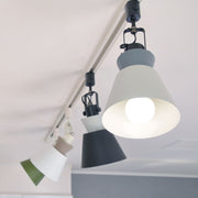 ELUX 照明 LC11015-GY【NEW】BONIS ボニス 1灯ダクトレールスポットライト グレー×ダークグレー