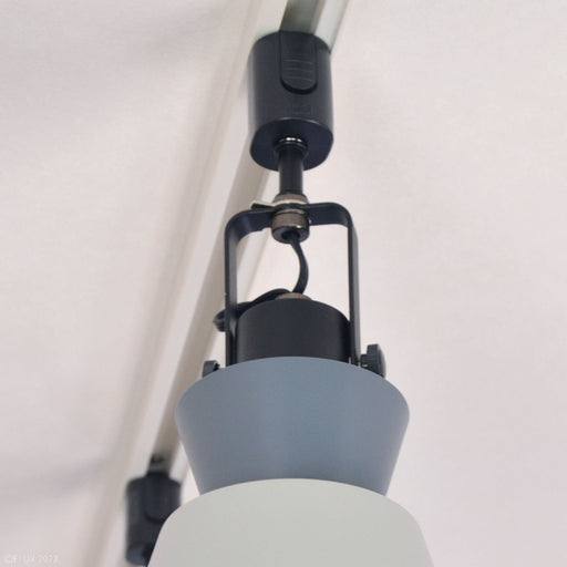 ELUX 照明 【NEW】BONIS ボニス 1灯ダクトレールスポットライト グレー×ダークグレー