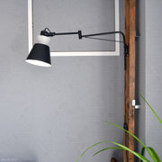 ELUX 照明 LC11016-BK【NEW】BONIS ボニス 1灯アームブラケットライト ブラック×グレー