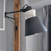 ELUX 照明 【NEW】BONIS ボニス 1灯アームブラケットライト ブラック×グレー