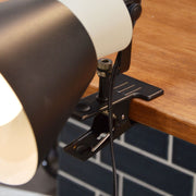 ELUX 照明 【NEW】BONIS ボニス 1灯クリップライト ブラック×グレー