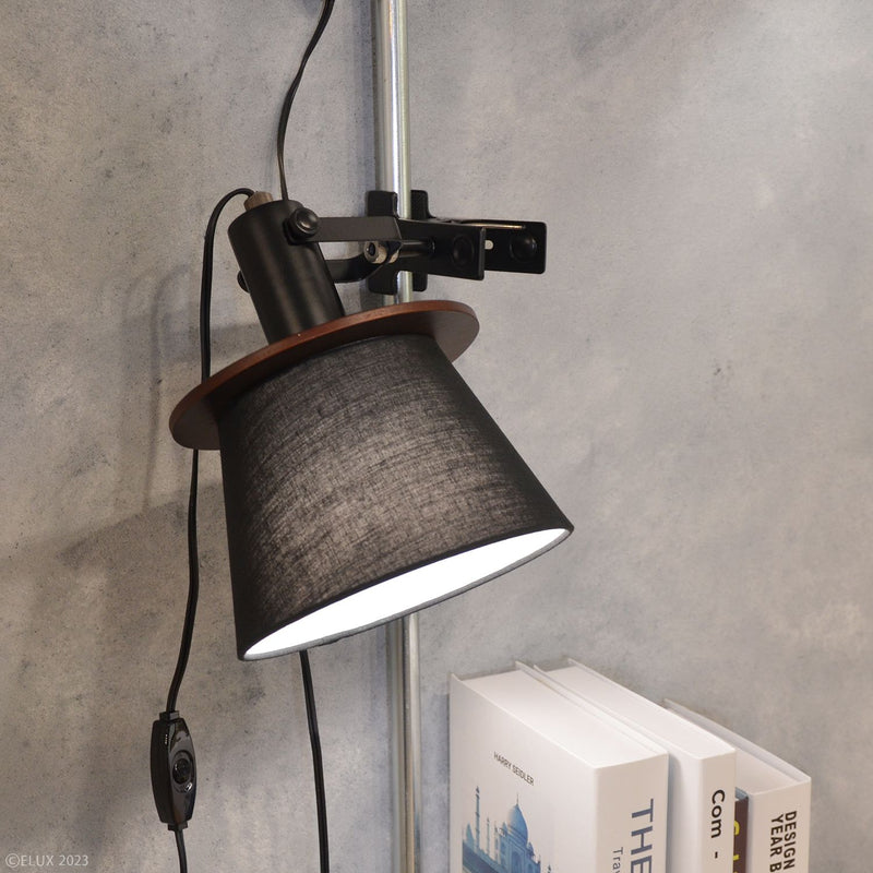 ELUX 照明 LC11021-BK【NEW】FIRDER フィルダー 1灯クリップライト ブラック