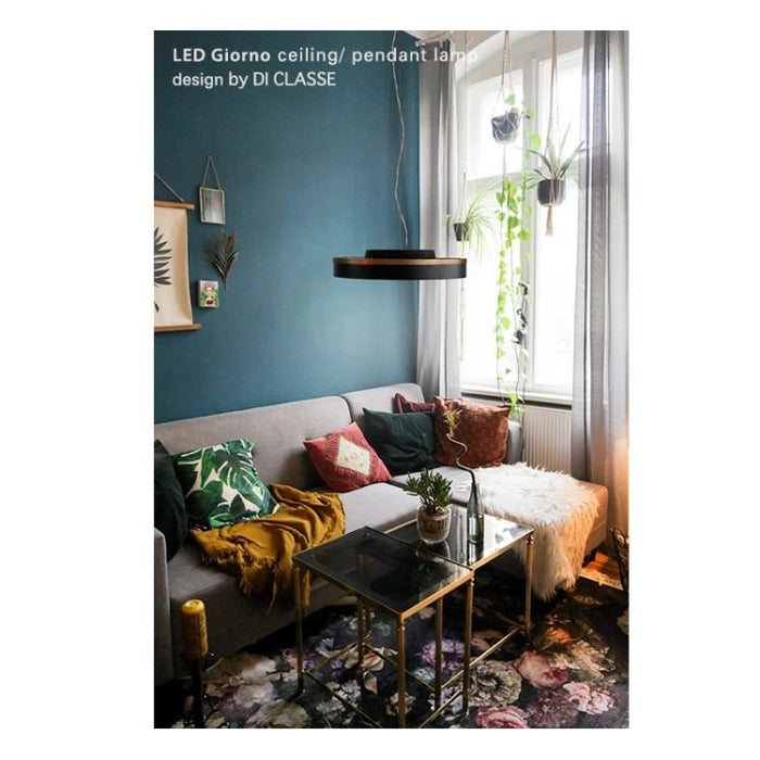 DI CLASSE(ディクラッセ)のLEDシーリングランプ｜ Giorno ceiling pendant lamp BK ジョルノ ブラック
