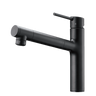 タカギ　蛇口一体型浄水器　シングルレバー混合栓（ワンホール型）　ブラック