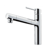 タカギ　蛇口一体型浄水器　シングルレバー混合栓（ワンホール型）メッキ