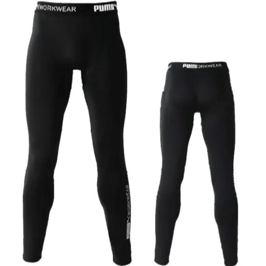PUMA アンダーパンツ PW-2034N パフォーマンスタイツ ブラック 接触冷感 コンプレッション 2026SS新作