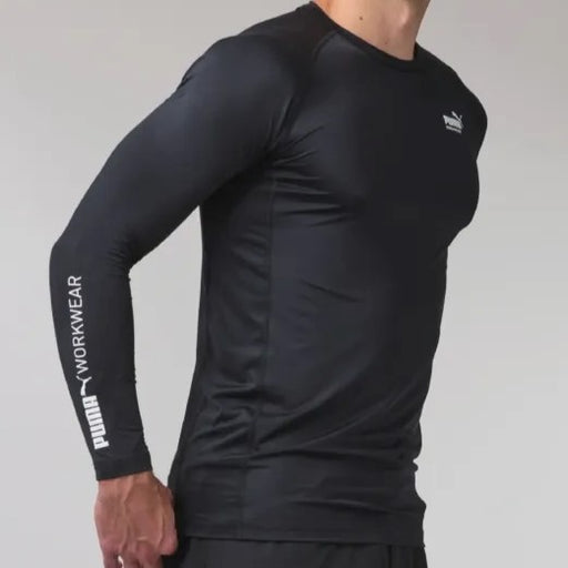 PUMA 長袖インナー PW-2040N 長袖パフォーマンスウェア 接触冷感 ブラック コンプレッション 2026SS新作