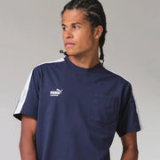 PUMA 半袖Tシャツ PW-3063N 綿ライク 吸汗速乾 肩ライン 2026SS新作