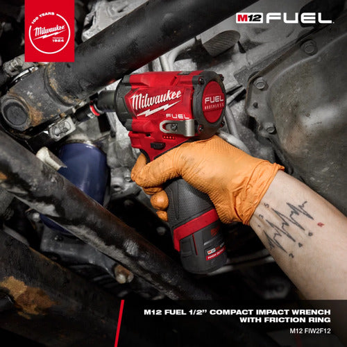 milwaukee M12FIW2F380X0JP M12 FUEL 3/8インチ542Nmインパクトレンチ