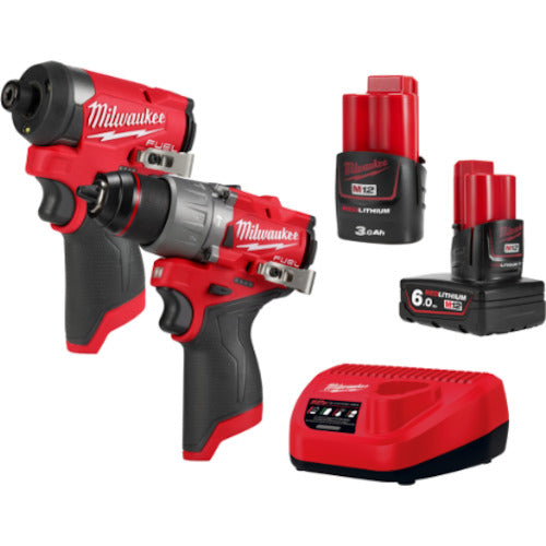 milwaukee M12FPP2A2632XJP M12 FUEL パワーパック（振動ドリル、インパクトドライバー）