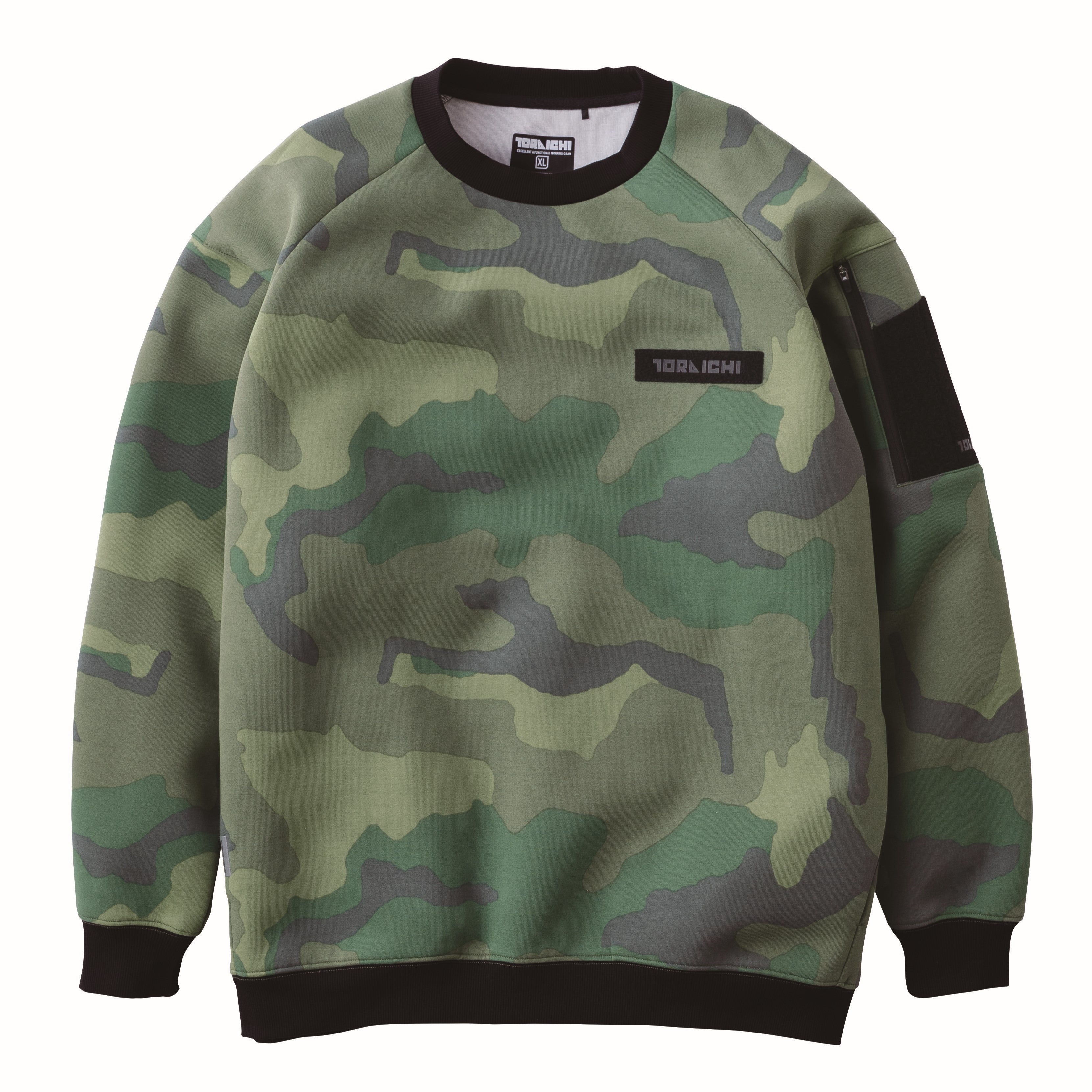 寅壱 5314-627 ワークトレーナー 2025-26AW新作 迷彩