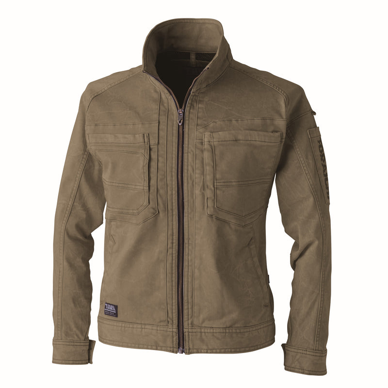 寅壱 3550-124 ワークジャケット ベージュ