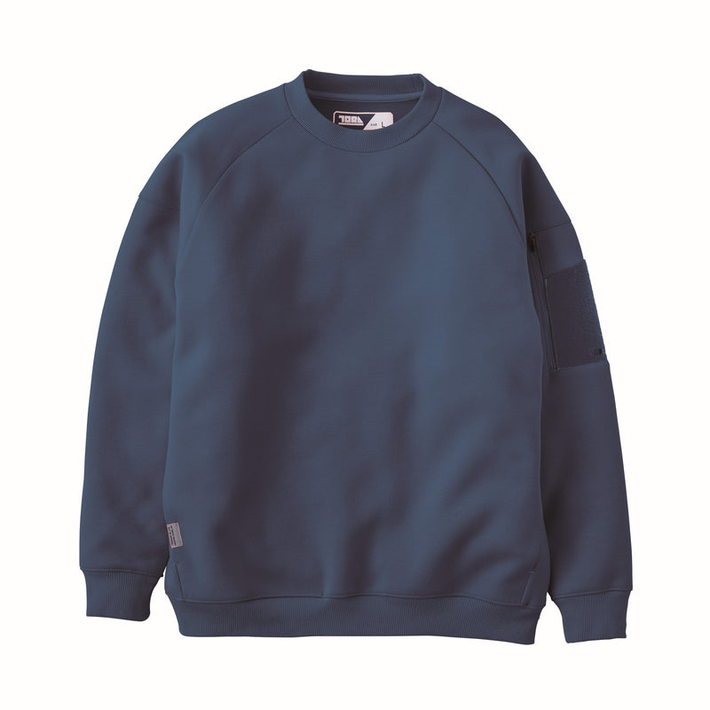 寅壱 5311-627 ルーズシルエット ワークトレーナー 軽撥水