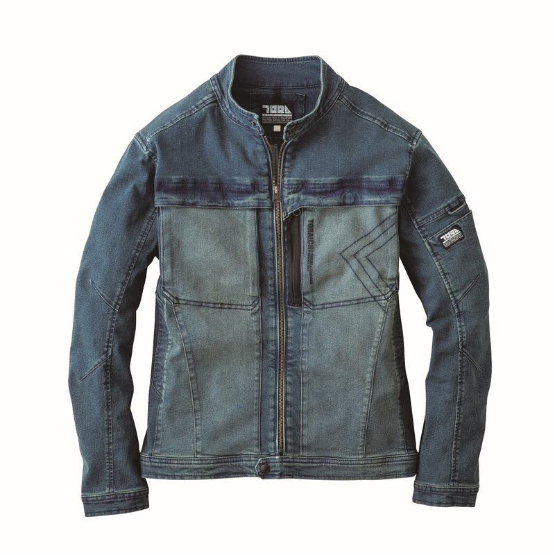 寅壱 8890-124 デニムワークジャケット 2024-25AW新作 正面